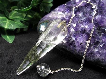 ガネーシュヒマール 水晶 ペンデュラム ファセットカット ポイント