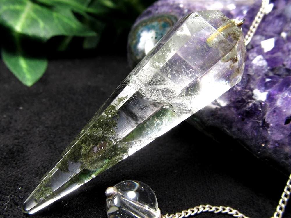 ガネーシュヒマール 水晶 ペンデュラム ファセットカット ポイント