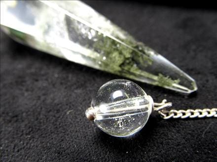 ガネーシュヒマール 水晶 ペンデュラム ファセットカット ポイント
