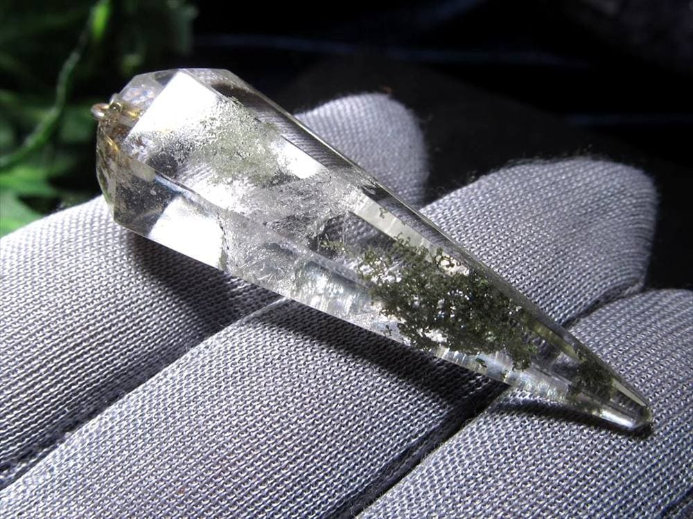 ガネーシュヒマール 水晶 ペンデュラム ファセットカット ポイント