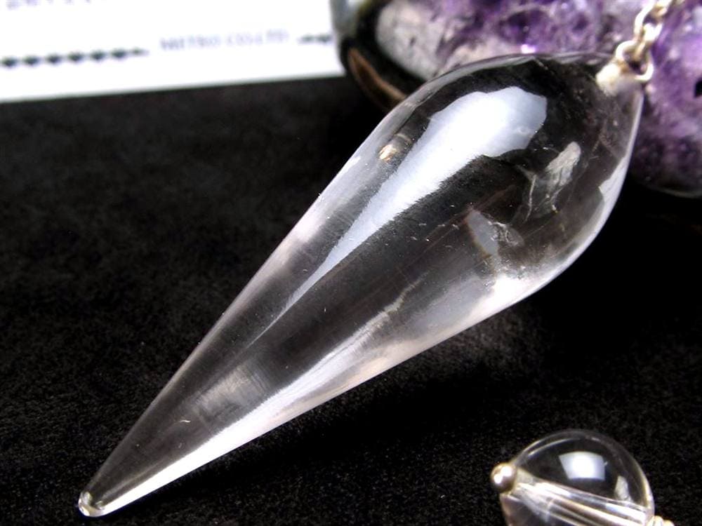 ガネーシュヒマール 水晶 ペンデュラム ティアドロップ ポイント