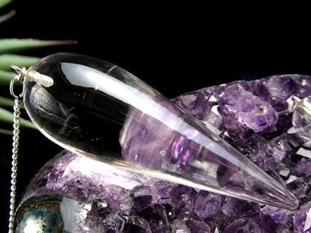 ガネーシュヒマール 水晶 ペンデュラム ティアドロップ ポイント