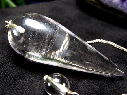ガネーシュヒマール 水晶 ペンデュラム ファセットカット ポイント