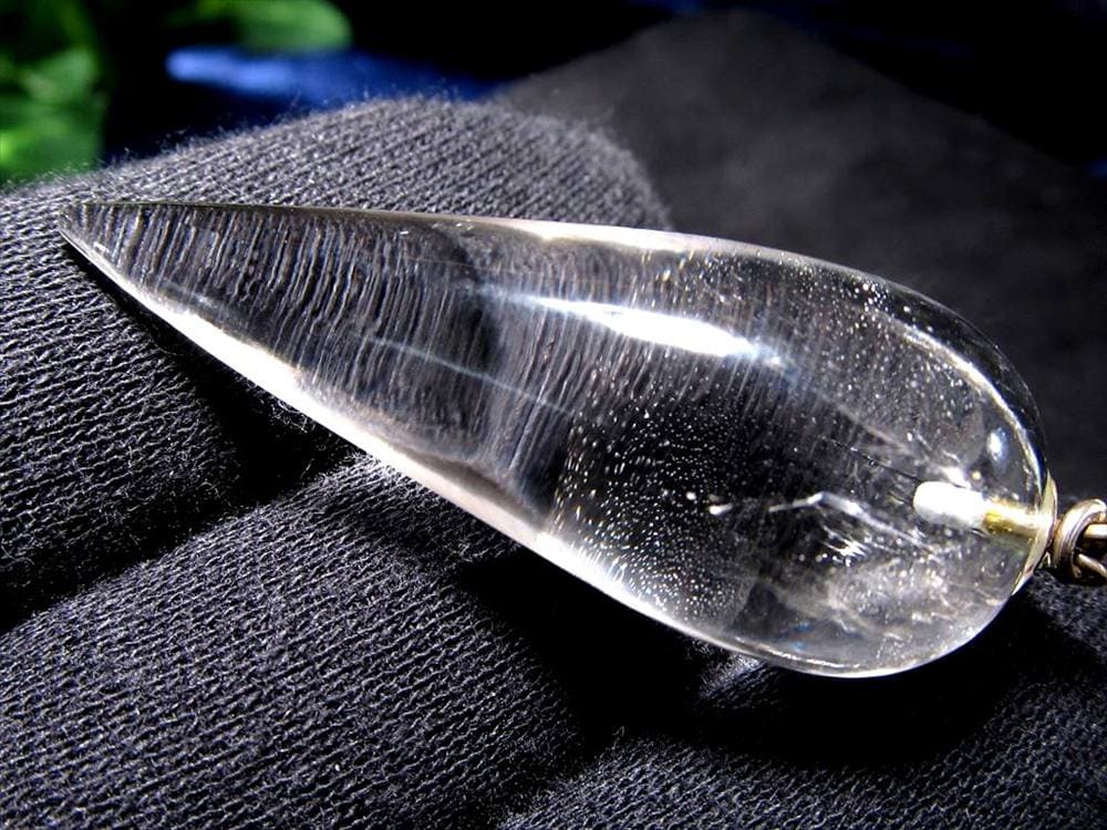 ガネーシュヒマール 水晶 ペンデュラム ファセットカット ポイント