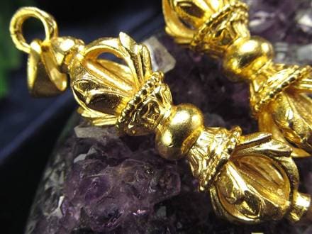 ヴァジュラ 金剛杵 18金 ペンダントトップ アクセサリー