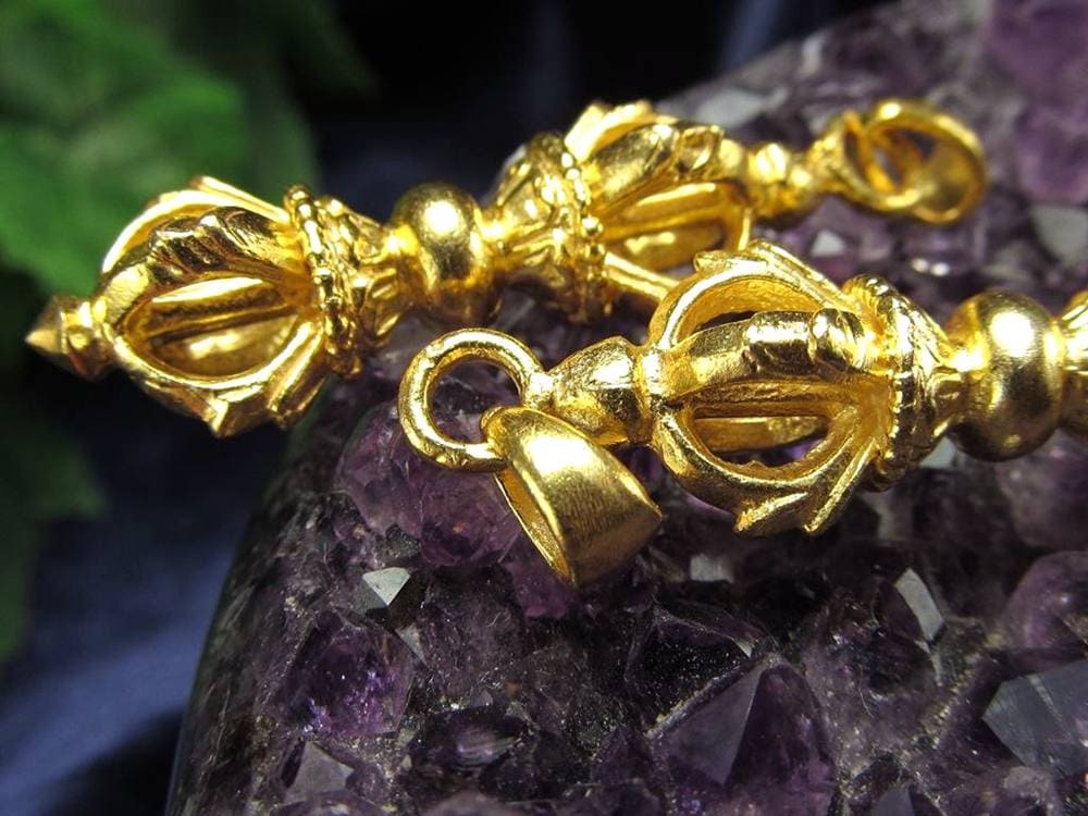 ヴァジュラ 金剛杵 18金 ペンダントトップ アクセサリー