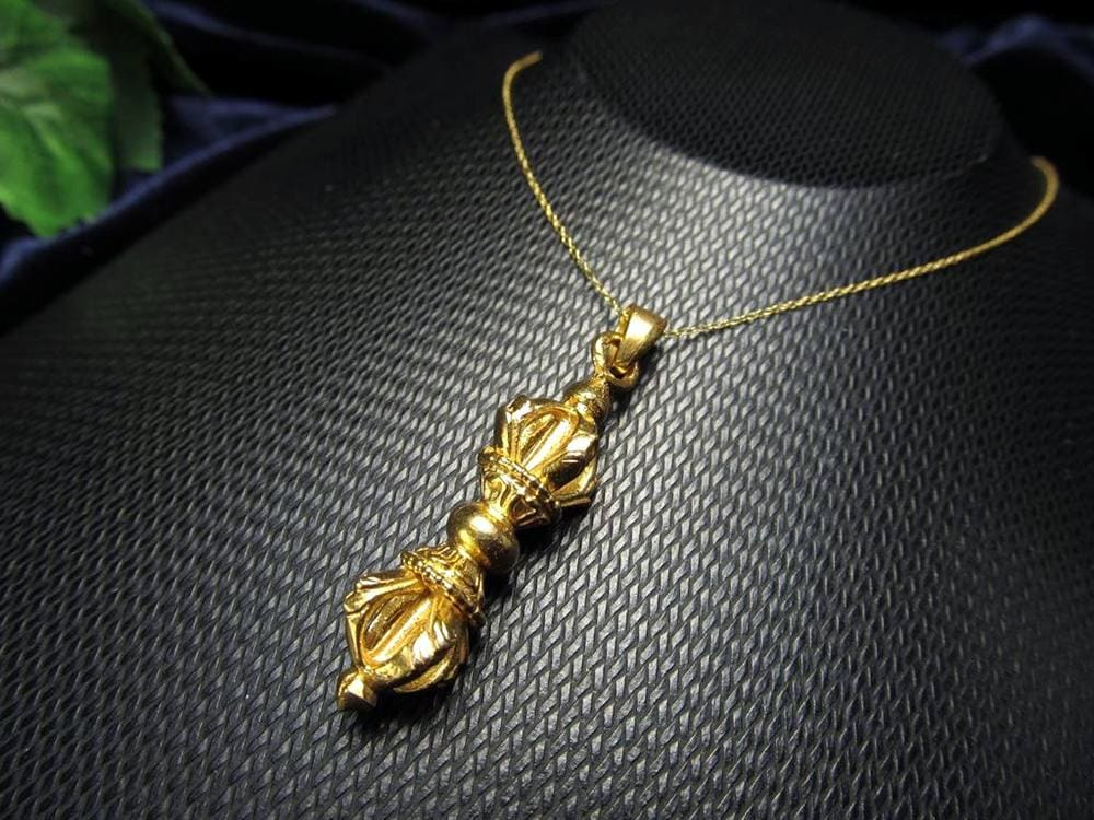 ヴァジュラ 金剛杵 18金 ペンダントトップ アクセサリー