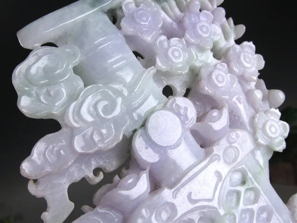 翡翠 ヒスイ 置物 ジェダイト 硬玉