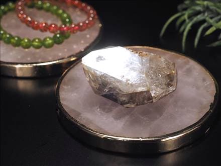 ローズクォーツ プレート コースター トレイ 紅石英