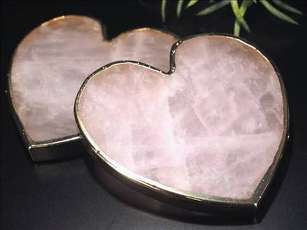 ローズクォーツ プレート コースター トレイ 紅石英