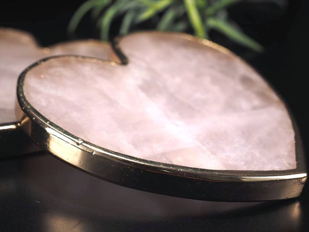 ローズクォーツ プレート コースター トレイ 紅石英