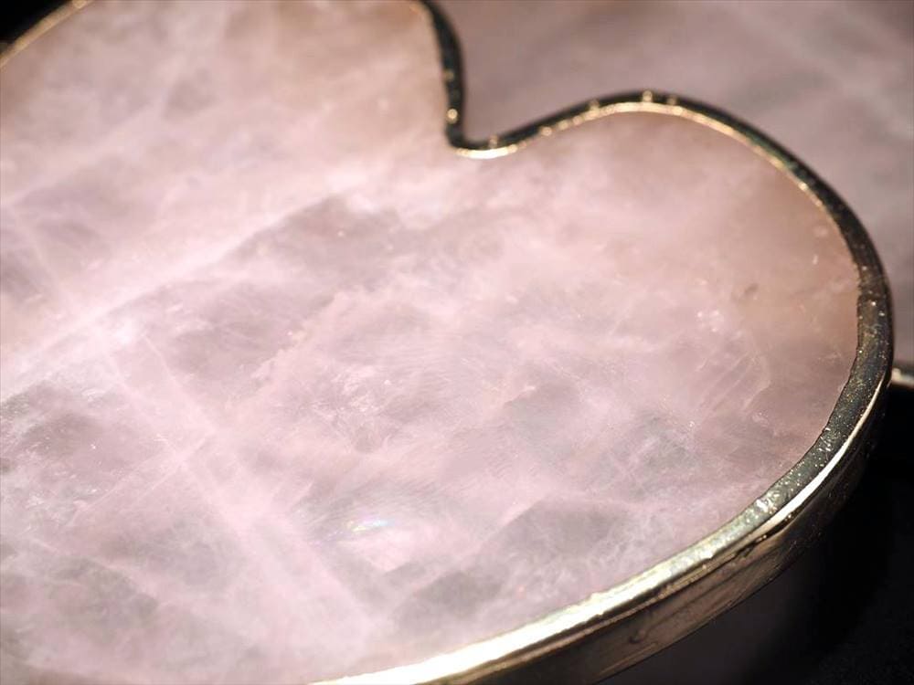 ローズクォーツ プレート コースター トレイ 紅石英