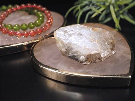 ローズクォーツ プレート コースター トレイ 紅石英