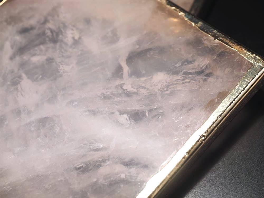 ローズクォーツ プレート コースター トレイ 紅石英