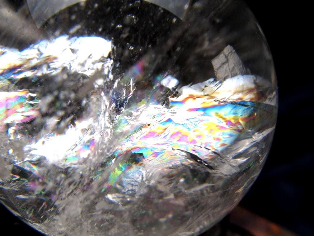 水晶 クリスタル 丸玉 スフィア ガネーシュヒマール