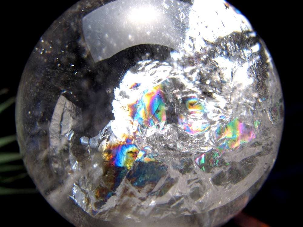 水晶 クリスタル 丸玉 スフィア ガネーシュヒマール