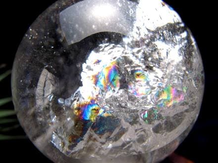 水晶 クリスタル 丸玉 スフィア ガネーシュヒマール