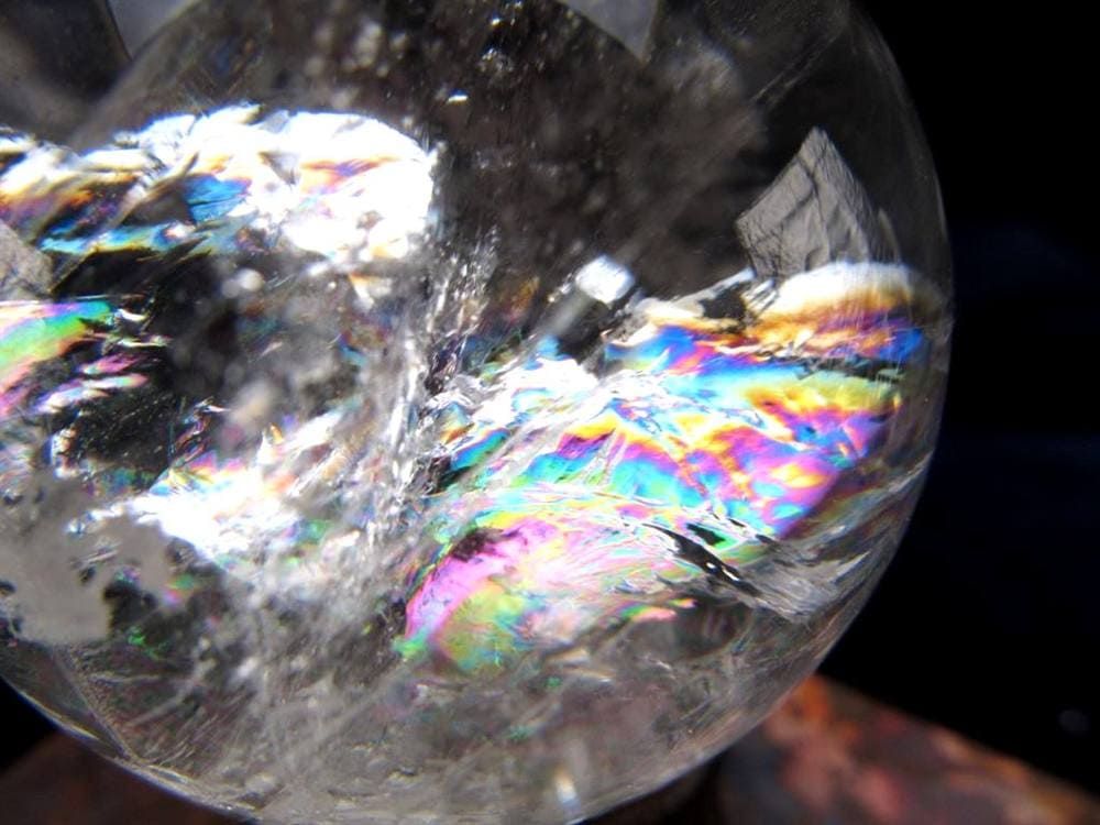 水晶 クリスタル 丸玉 スフィア ガネーシュヒマール