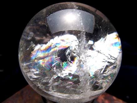 水晶 クリスタル 丸玉 スフィア ガネーシュヒマール