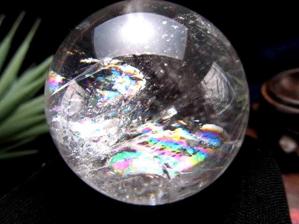 水晶 クリスタル 丸玉 スフィア ガネーシュヒマール