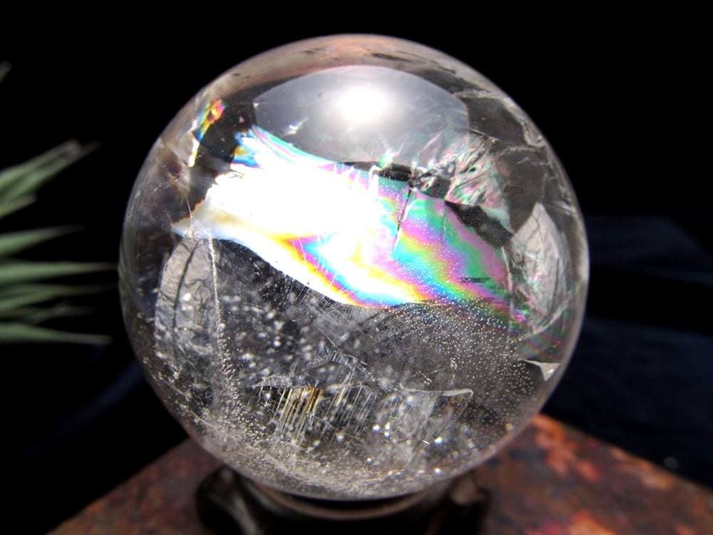 水晶 クリスタル 丸玉 スフィア ガネーシュヒマール