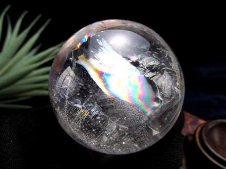 水晶 クリスタル 丸玉 スフィア ガネーシュヒマール