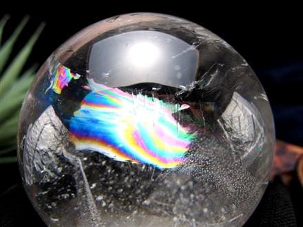 水晶 クリスタル 丸玉 スフィア ガネーシュヒマール