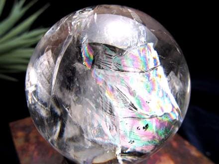 水晶 クリスタル 丸玉 スフィア ガネーシュヒマール