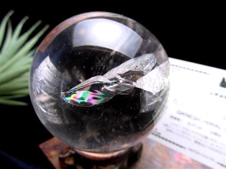 水晶 クリスタル 丸玉 スフィア ガネーシュヒマール