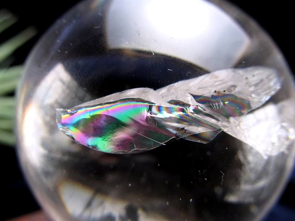水晶 クリスタル 丸玉 スフィア ガネーシュヒマール
