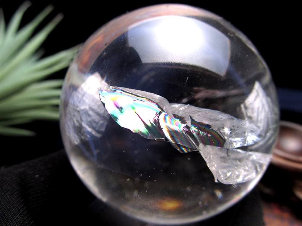 水晶 クリスタル 丸玉 スフィア ガネーシュヒマール