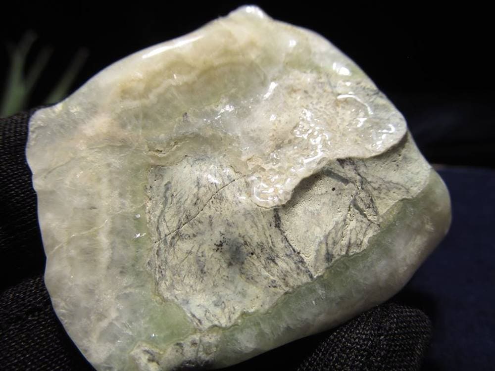 プレナイト 葡萄石 国産 天然石 原石