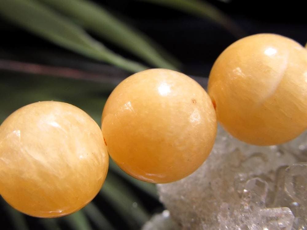 カルサイト 方解石 ビーズ連 連材 天然石