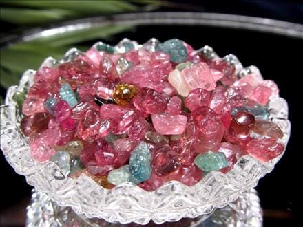 ルベライト ピンクトルマリン さざれ 10月の誕生石 浄化 インテリア サザレ石