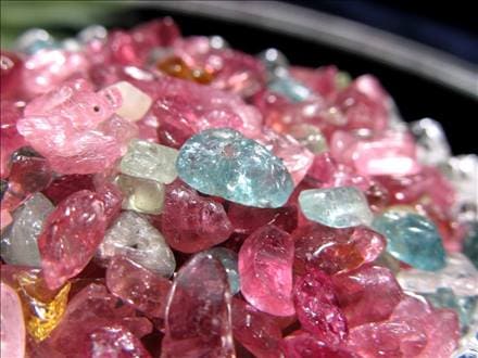 ルベライト ピンクトルマリン さざれ 10月の誕生石 浄化 インテリア サザレ石