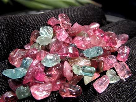 ルベライト ピンクトルマリン さざれ 10月の誕生石 浄化 インテリア サザレ石