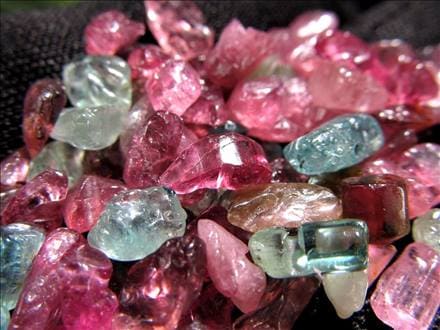 ルベライト ピンクトルマリン さざれ 10月の誕生石 浄化 インテリア サザレ石