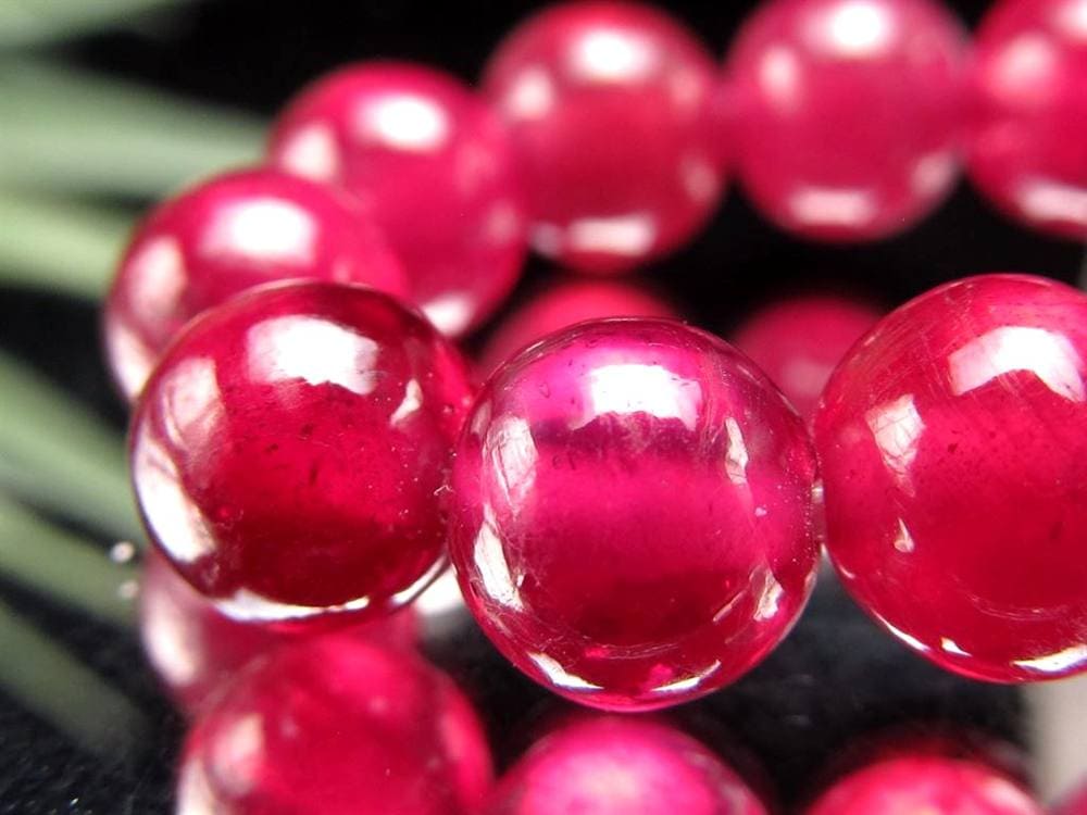 ルビー ブレスレット 宝石の女王 宝石質 ミャンマー産