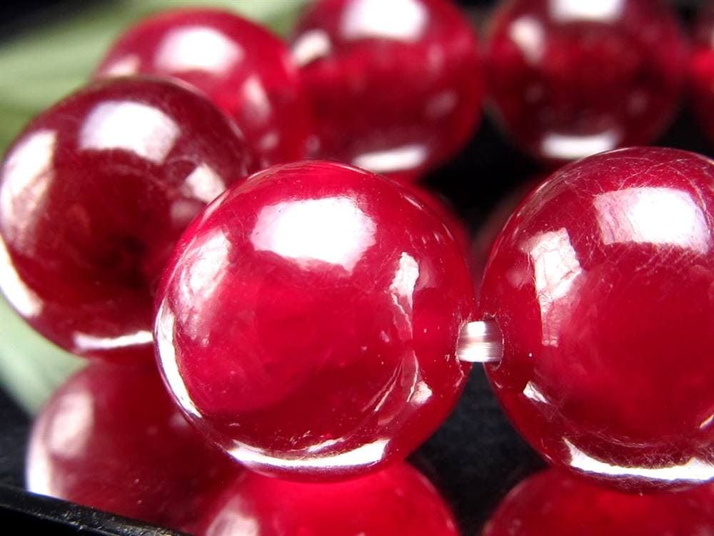 ルビー ブレスレット 宝石の女王 宝石質 ミャンマー産