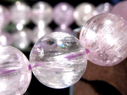 クンツァイト リチア輝石 ブレスレット スポデューメン 9月 誕生石