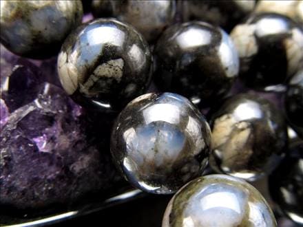 ケセラストーン ヒーリングストーン マイナスイオン ビーズ連 連材