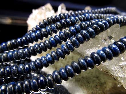 ラピスラズリ 連材 瑠璃 1連 パーツ
