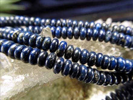 ラピスラズリ 連材 瑠璃 1連 パーツ