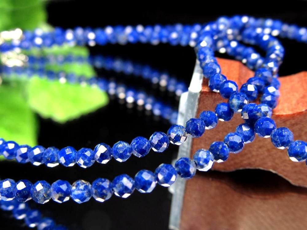 ラピスラズリ 瑠璃 ブレスレット 青金石 9月と12月の誕生石