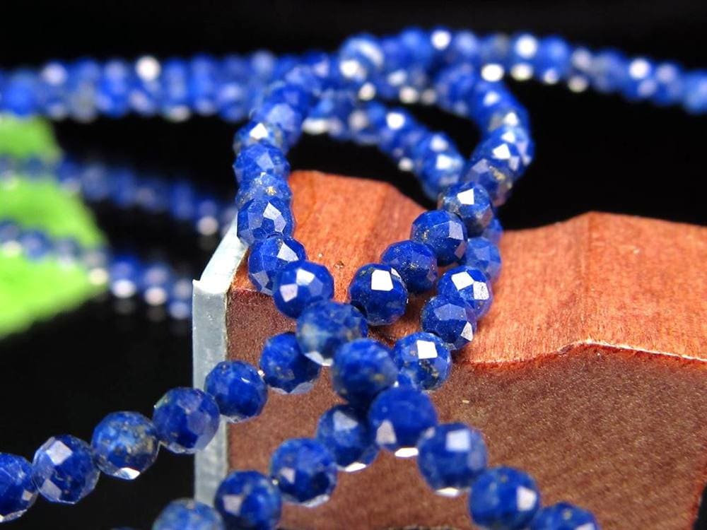 ラピスラズリ 瑠璃 ブレスレット 青金石 9月と12月の誕生石