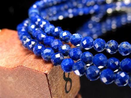 ラピスラズリ 瑠璃 ブレスレット 青金石 9月と12月の誕生石