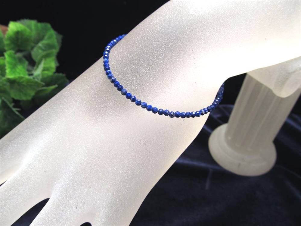 ラピスラズリ 瑠璃 ブレスレット 青金石 9月と12月の誕生石