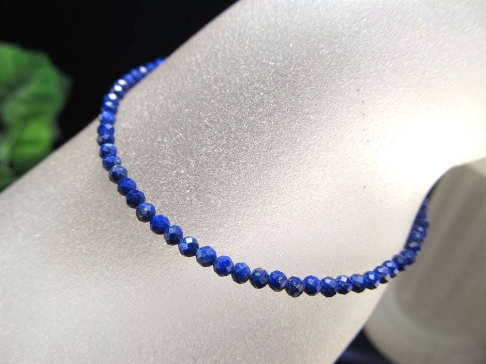 ラピスラズリ 瑠璃 ブレスレット 青金石 9月と12月の誕生石