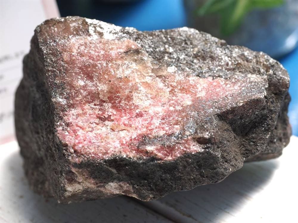 ラブシリカ パイロックスマンガン 田口鉱山 田口鉱山産 愛知県産ロードナイト 国産ロードナイト