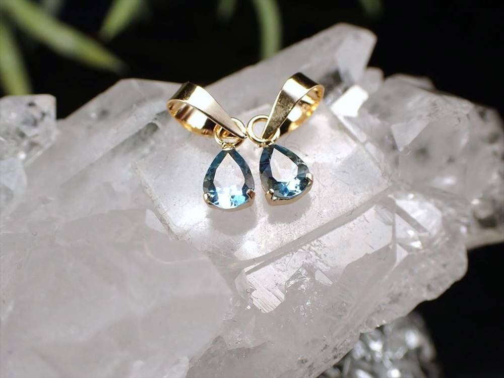 サンタマリアアクアマリン アクアマリン 18K 18金 ペンダントトップ